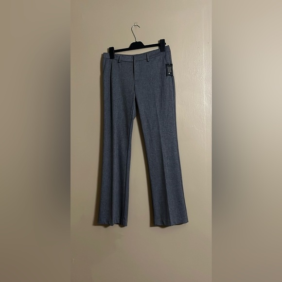 KUT Pants Sz 10 Gray Straight Leg Mid Rise Work Professional Formal Pockets - Picture 1 of 7